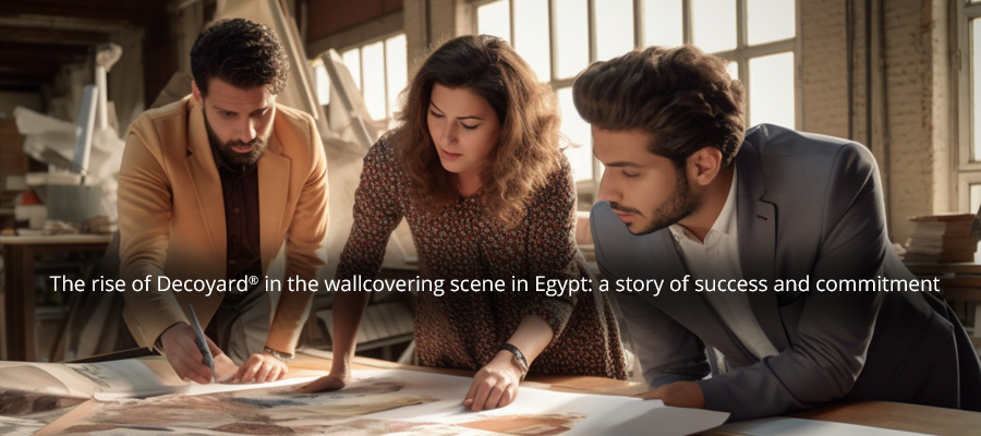 The rise of Decoyard in the wallcovering scene in Egypt: a story of success and commitment